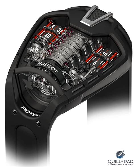 hublot ferrari engine watch replica|diamond source hublot watch.